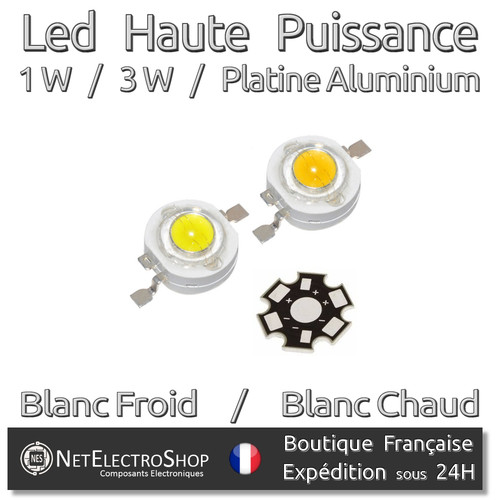 Led haute puissance 3w - led,