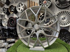 4x R18 Inch 4x100 Haxer Style Silver Gloss Wheels : Fits For Smart Forfour
