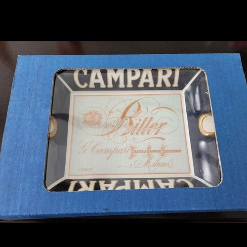 Vintage campari ashtray nos - vintage,