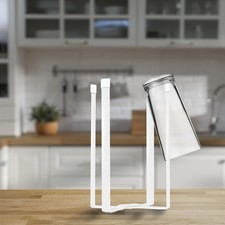 Porte-Bouteille Pliable Tasse Séchage Rack Support pour Assiettes Séchoir à G...