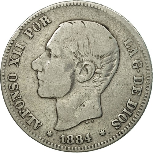 Monnaie espagne alfonso - monnaie,, espagne,