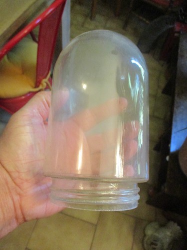 Globe verre ancienne - globe,
