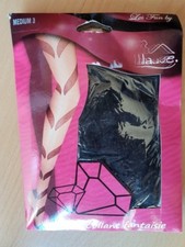 COLLANT FANTAISIE LAUVE TAILLE 3 / M LES FUN BY COULEUR NOIR