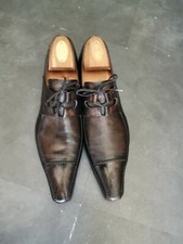 Derbies en cuir gris 10 : 44