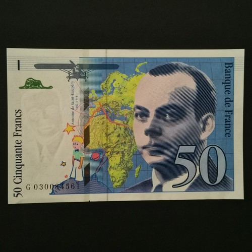 Billet francs saint exupery - billet, 50