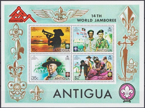 Antigua 1975 scouts - antigua,
