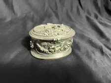 Boîte À Bijoux En Bronze Argenté Par Louis Théophile Hingre Et L.Oudry 