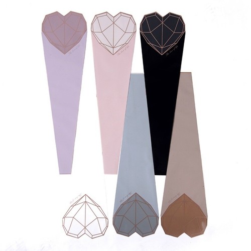 Feuilles diamant cœur - feuilles,