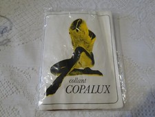 COLLANT NYLON POLYAMIDE  COPALUX FEMME  AVEC GOUSSET  MARRON CLAIR T5   VINTAGE
