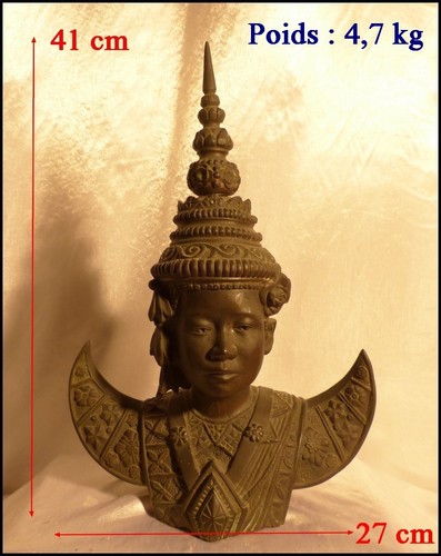 Buste statue thaïlandaise - statue,