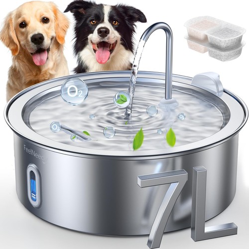 Fontaine eau chien - 7l, en