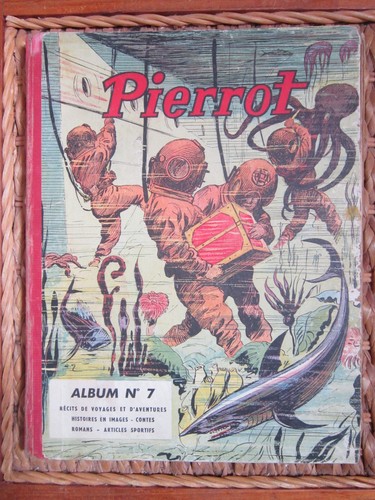 Reliure pierrot album - reliure,