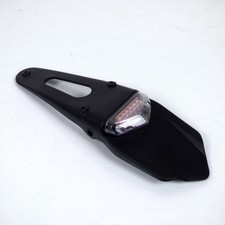 Bavette support de plaque homologué One feu arrière AR LED 12V pour moto enduro