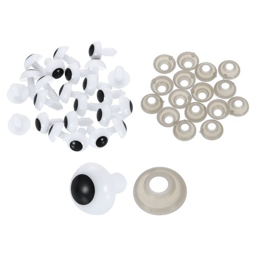 Yeux securite 12mm dia - , pour
