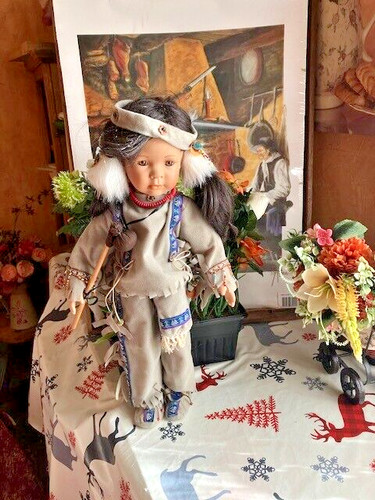 Poupee decorative indienne - decorative,