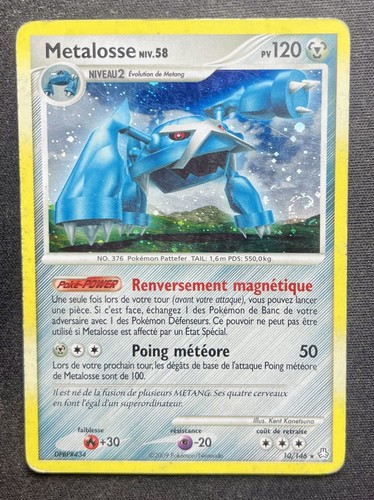 Carte pokémon métalosse - carte,