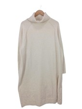 H&M Robe pull Dames Robe T EU 40 blanc style décontracté