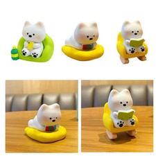 Sculpture de chien colorée