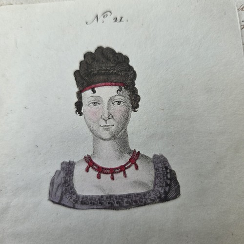 Gravure ancienne portrait - ancienne,