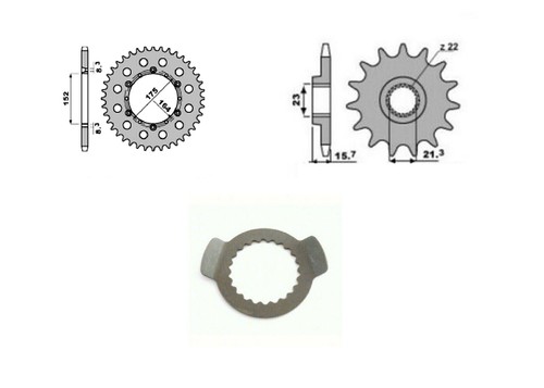 Kit transmission pbr couronne - kit,