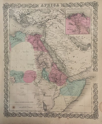 Colton s 1855 africa - j.h., colton’s