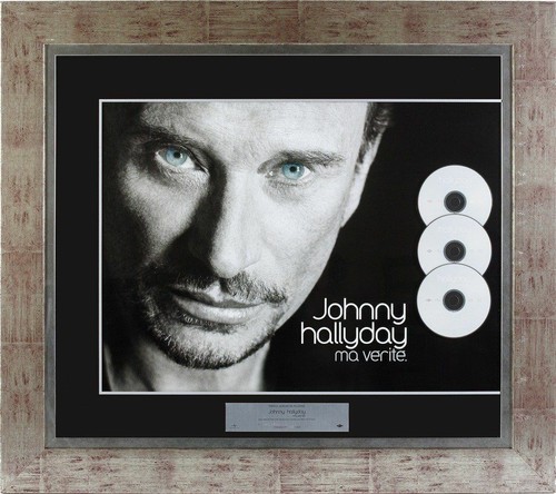 Cadre johnny hallyday triple - cadre,