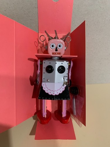 Tin toys robot oeuf - en, boite