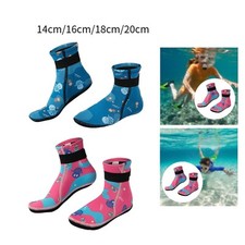 Chaussettes de plongée sans glissement pour les enfants pour le ski à