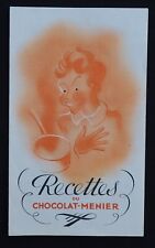 Publicité 1930 CHOCOLAT