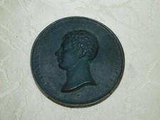 Plaque En Fonte Médaille