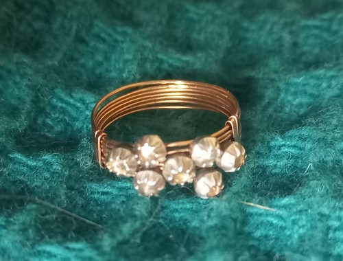 Bague semainier 18k - semainier, or