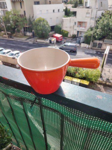 Creuset ancien poelon - creuset,