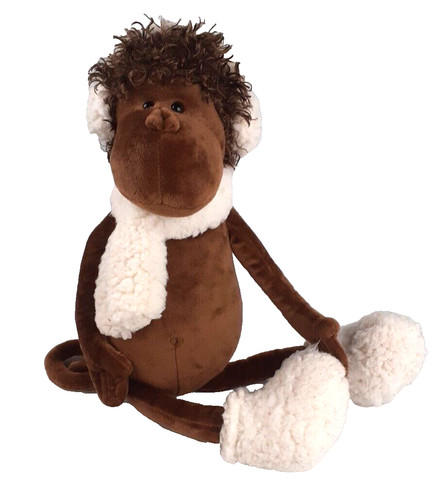 Peluche singe gary orange - singe, toys