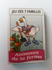 Paquet De Cartes Jeu Des 7 Familles Animaux De La Ferme