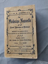 Livre ' La Médecine Nouvelle ' Dr Dubois