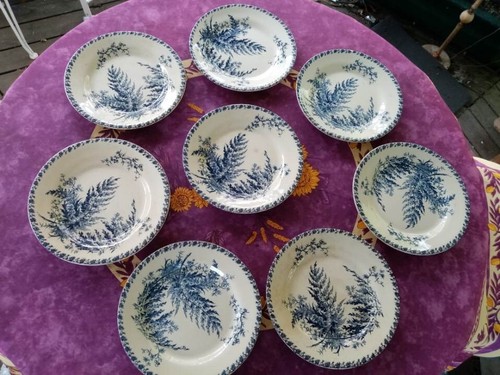 Assiettes plates terre - assiettes,