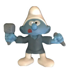 FIGURINE SCHTROUMPF SMURF MAC DONALD 2018 Mac Do Donald's Sculpteur Marteau