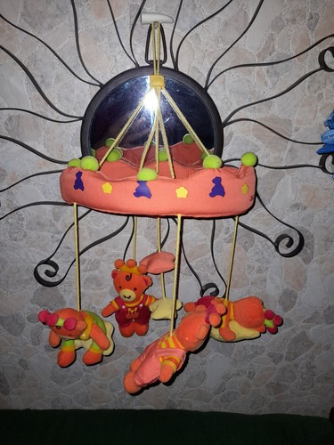 Mobile oursons rois orange - oursons,