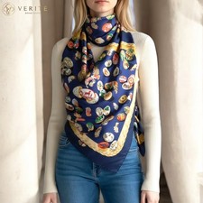Rare vintage foulard soie - vintage,