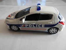 voiture miniature police PEUGEOT 308 1/43 NOREV