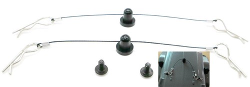 165mm universal body clips - body, pin