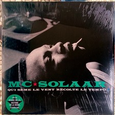 33t MC Solaar - Qui sème le vent récolte le tempo - LP - 2021