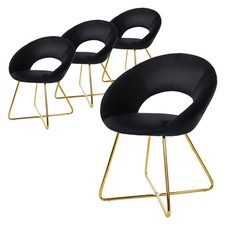 Lot de 4 chaises de salle à