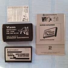 Cartouche VIC-20 Super Expander 3K fonctionnelle + Manuel français Procep