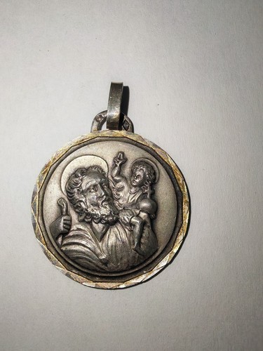 Ancien pendentif religieux - ancien, st