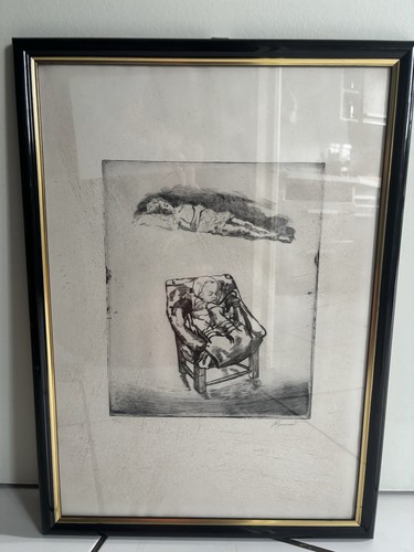 Estampe gravure justifiée - justifiée, et