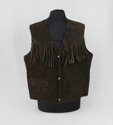 Gilet cuir daim - cuir,