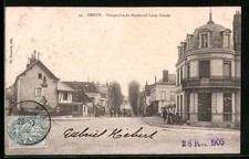 CPA Dreux, Perspective de Boulevard Louis Terrier 1905 