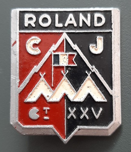 1940 insigne cjf - 26, roland