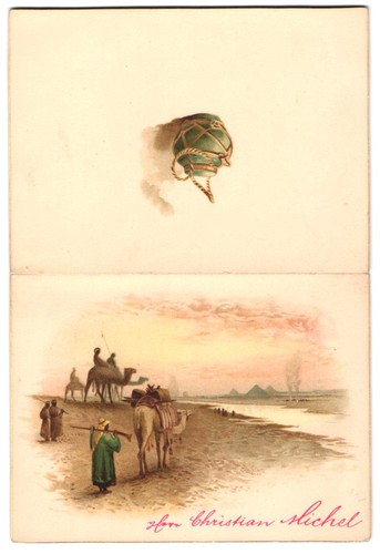 Carte menu 1894 mariage - de,